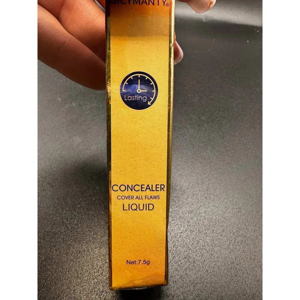 NWT GICYMANTY Concealer Full Coverage-Sealed 7.5g